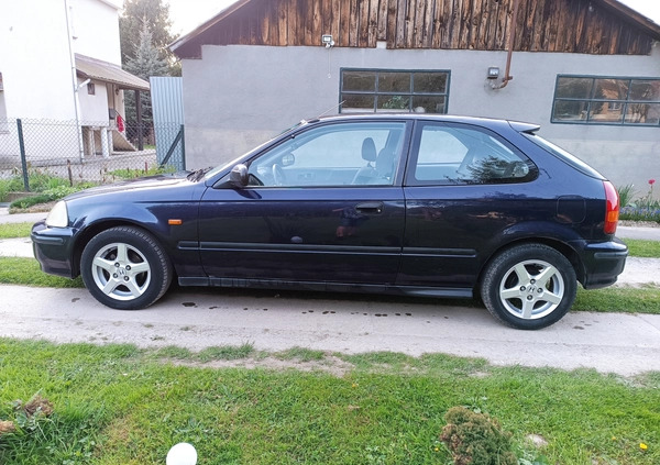 Honda Civic cena 4000 przebieg: 285000, rok produkcji 1997 z Dobiegniew małe 16